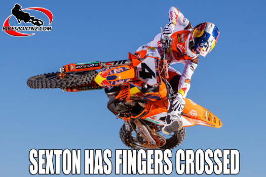 KTM factory rider Chase Sexton, sure to be among the leaders at Pala, in California, this weekend.