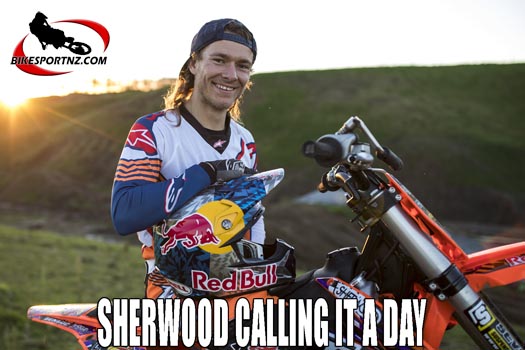 Levi Sherwood set to retire at Auckland supercross