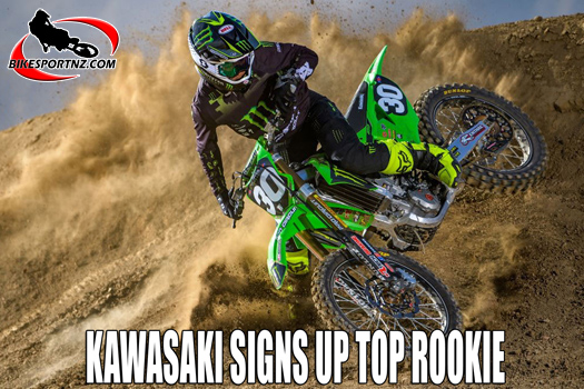 Kawasaki signs up top rookie