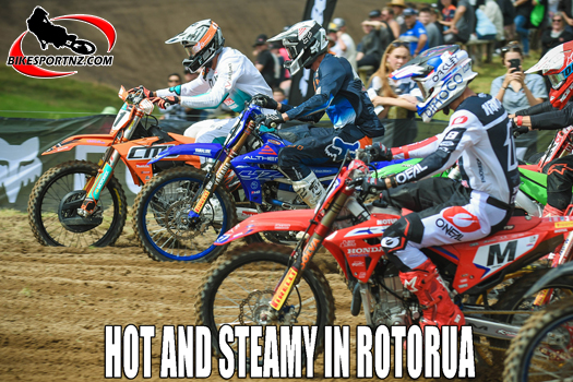 Brilliant day of motocross racing in Rotorua on Sunday