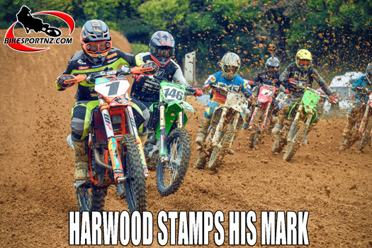 Hamish Harwood shows why he has No.1 on his bike