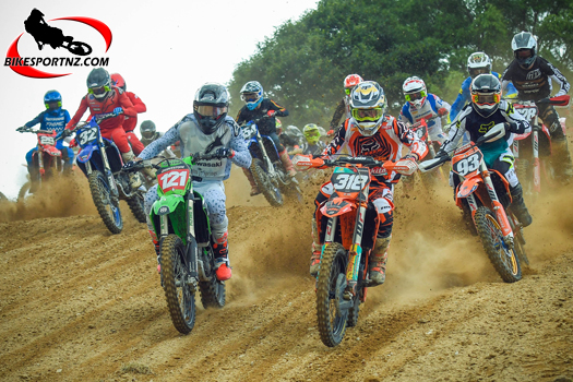 Kawasaki's Cody Cooper No.1 in the MX2 class and No.3 in the MX1 class