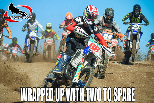 Brodie Connolly runs away with 125cc motocross title