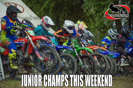 NZ Junior Motocross Championships are this weekend