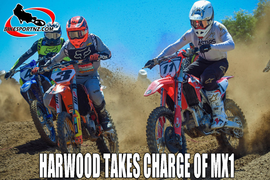 Hamish Harwood rules in MX1 class