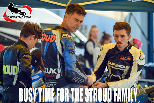 Busy time for Stroud family at Hampton Downs