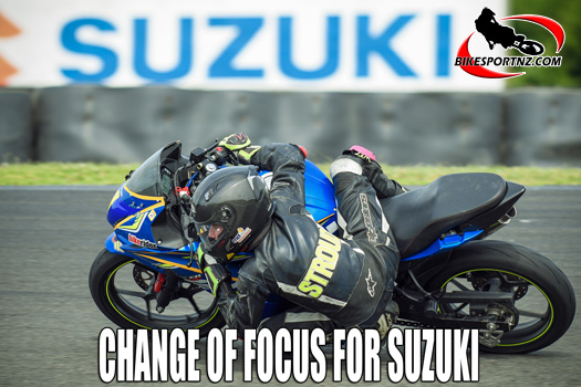 Change of focus for Suzuki 