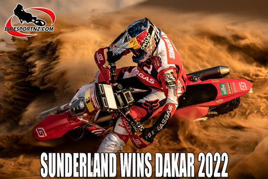 Sam Sunderland wins Dakar Rally for 2022
