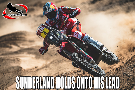 Sam Sunderland continues to lead Dakar Rally 2022