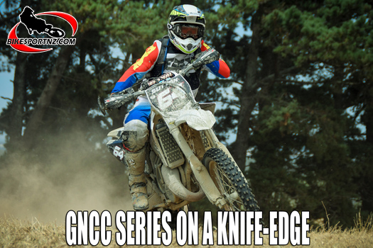 NZ GNCC series on a knife-edge
