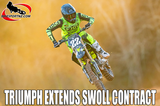 Triumph’s Jalek Swoll, with a contract extension through 2026. 