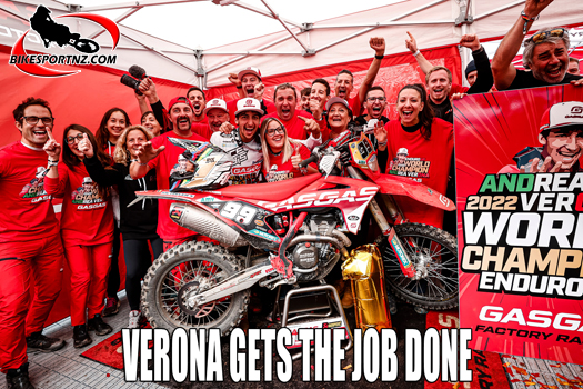 Enduro star Andrea Verona gets the job done for 2022