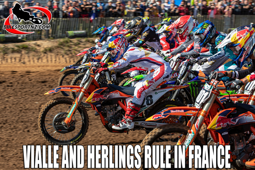 Red Bull KTM men dominate in France