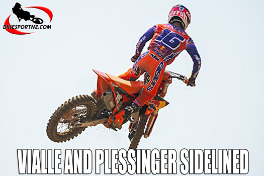 Flying Frenchman Tom Vialle (Red Bull KTM Factory Racing team) will be sidelined this weekend.