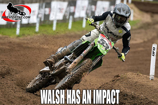 Kiwi rider Walsh tackles British Motocross Champs