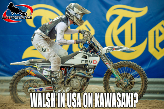 Dylan Walsh not sitting idle