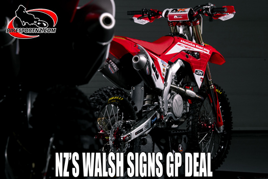 Dylan Walsh signs MXGP contract