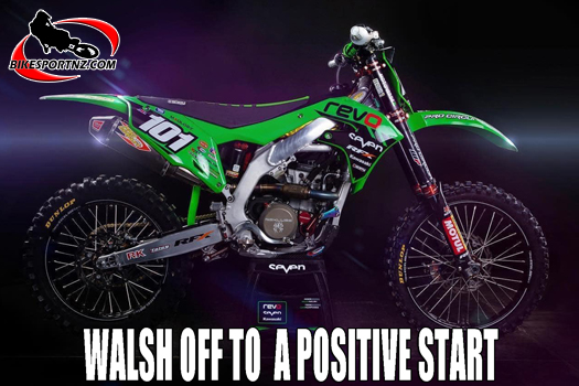 Positive start for NZ's Dylan Walsh in America