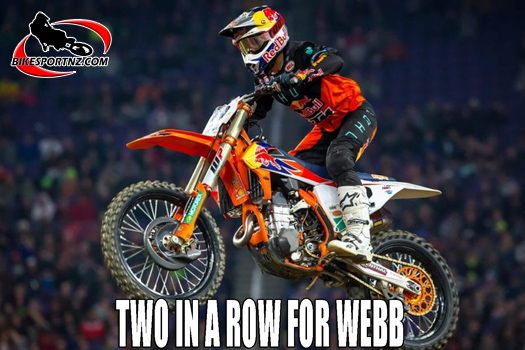Cooper Webb closes in on Ken Roczen