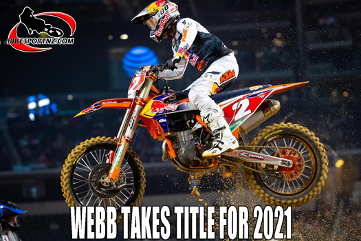 Cooper Webb takes US Supercross title for 2021