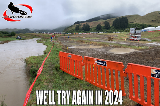 Two years now that the NZ Motocross Grand Prix at Woodville has been abandoned, first 2022 and now 2023