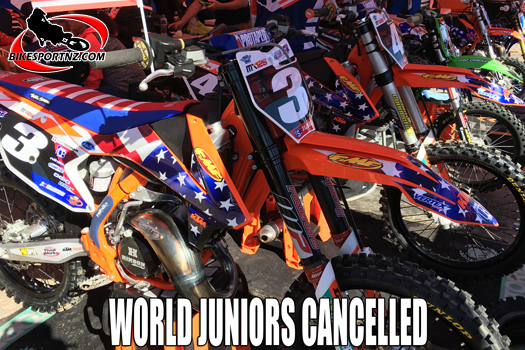 World Junior MX Champs in Greece cancelled