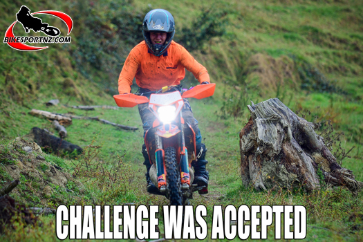 Taupo’s Wil Yeoman (KTM), always a solid performer when the going gets tough. Photo by Andy McGechan, BikesportNZ.com